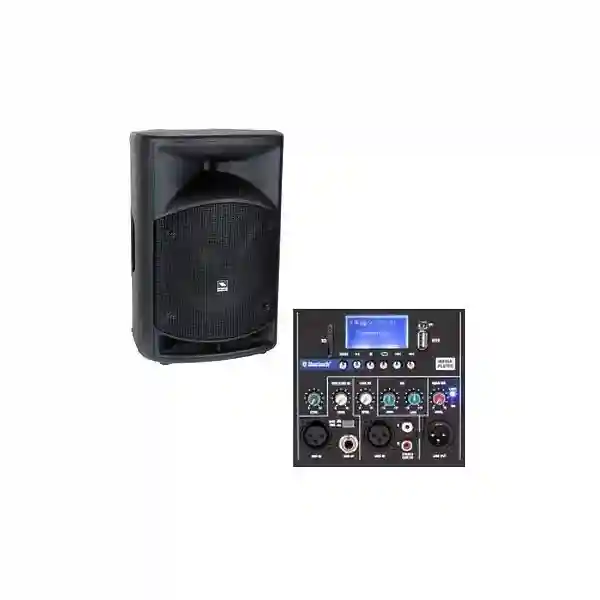 PROEL WAVE 12A CASSA 12'' 200 WATT + MEDIA PLAYER BLUETOOTH USB E TELECOMANDO