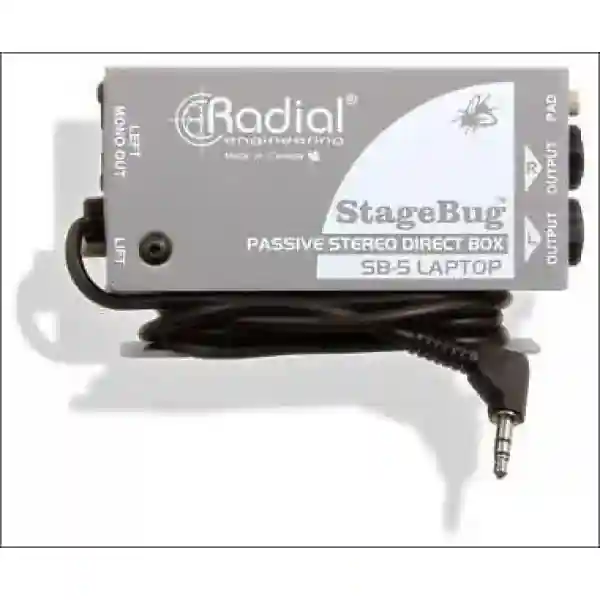RADIAL ENGINEERING SB-5 STEREO DIRECT BOX LAPTOP