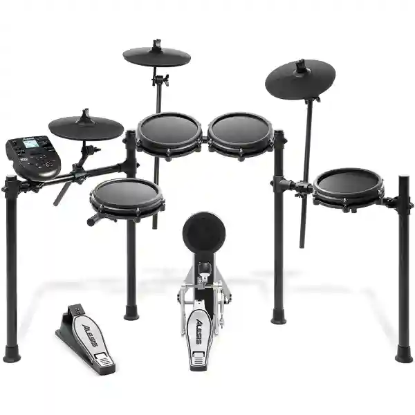 ALESIS Nitro Mesh Kit BATTERIA ELETTRONICA 8 PAD CON PELLI MESH