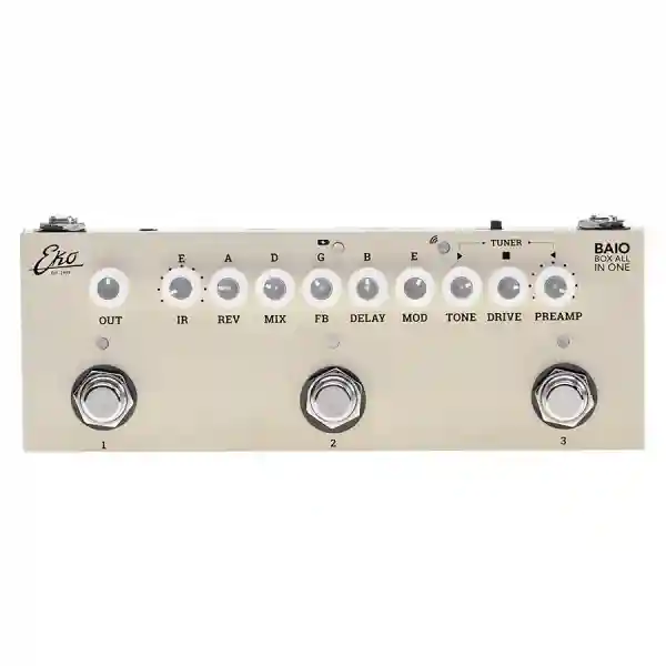 EKO BAIO Box All In One PEDALE MULTIEFFETTO PER CHITARRA CON IR INTEGRATI