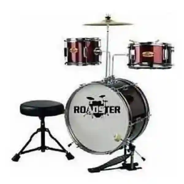 Batteria Acustica Roadster  Junior STV242R Rosso Metallizzato 3 PEZZI