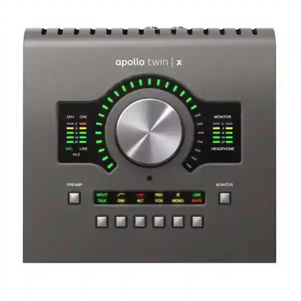 Universal Audio Apollo Twin X  Duo Gen 2 Essentials+  Interfaccia Audio Thunderbolt Con Pacchetto Essential 20 Plug In