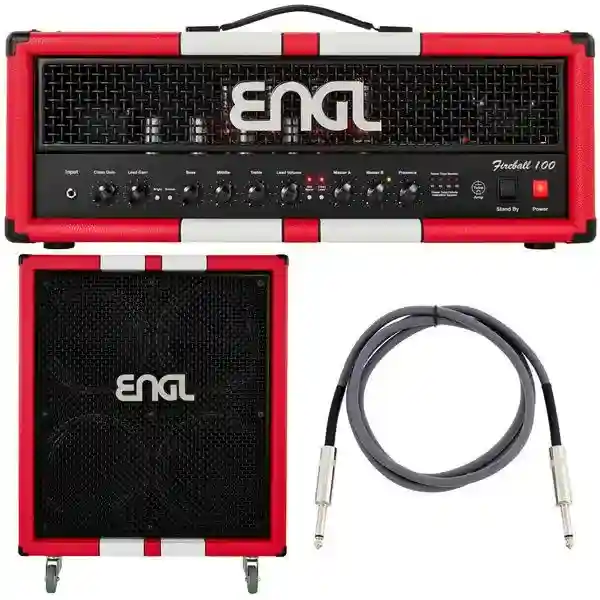 Engl E412XXL-BK 40th Anv. Limited + Engl Fireball100 E635 40th Anv. LTD