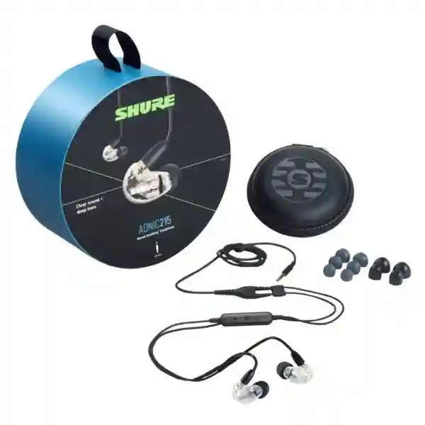 Shure Aonic 215 Sound Isolating Earphones Clear