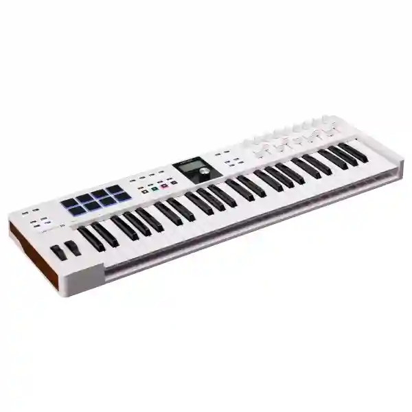 Arturia KeyLab Essential 49 Mk3 White - Tastiera Midi / USB 49 Tasti Bianca