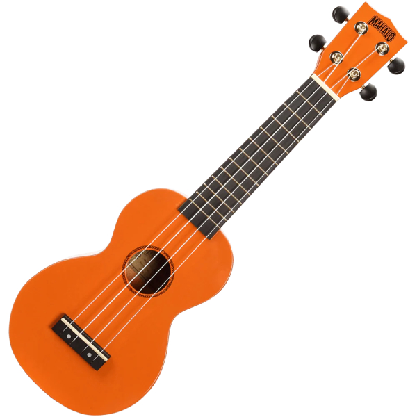 Mahalo MR1OR Rainbow Orange Ukulele Soprano