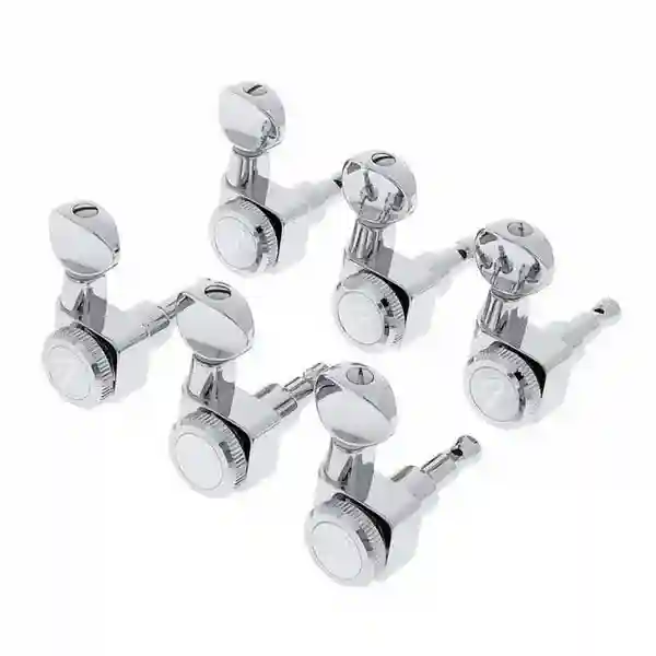 Fender Locking Stratocaster / Telecaster Tuners with Vintage Button - Mecchaniche per chitarra elettrica