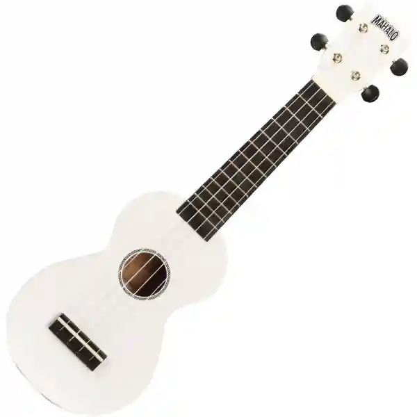 Mahalo MR1WT Rainbow White Ukulele Soprano