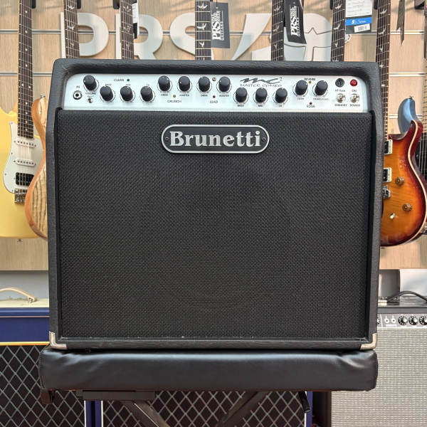 Brunetti MC2 Master Combo Amplificatore Combo Valvolare + Footswitch + Cover
