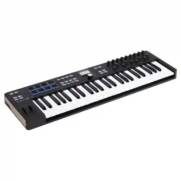 Arturia KeyLab Essential 49 Mk3 Black - Tastiera Midi / USB 49 Tasti Nera