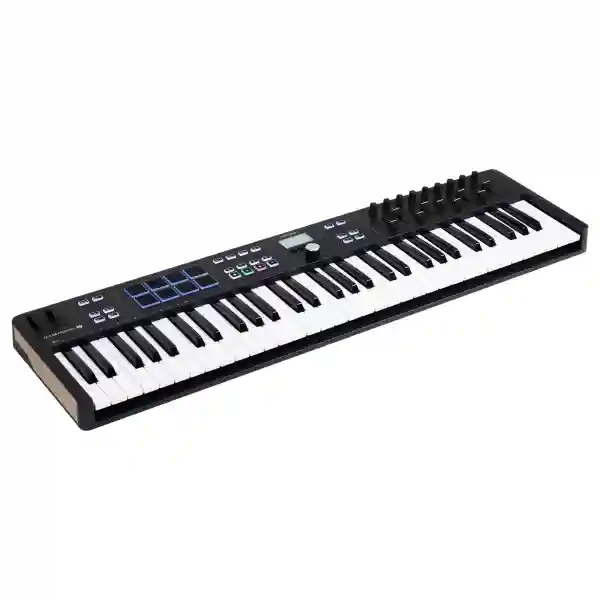 Arturia KeyLab Essential 61 Mk3 Black - Tastiera Midi / USB 61 Tasti Nera