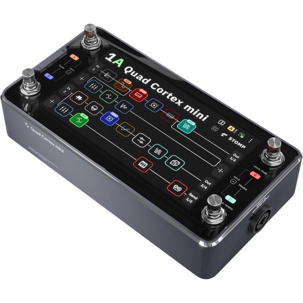 NEURAL DSP Quad Cortex Mini PROCESSORE MULTIEFFETTO PER CHITARRA E BASSO
