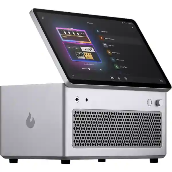 Lava Music Studio Desktop KI Amp Silver - Amplificatore combo per chitarra elettrica