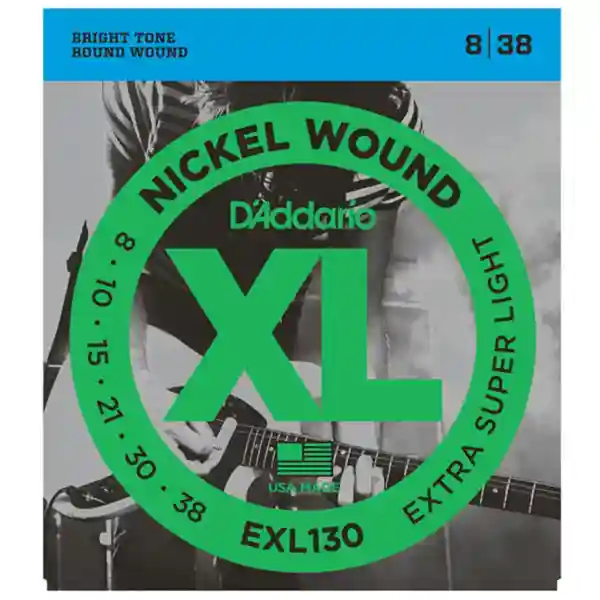 D'Addario EXL130 Extra Super Light - Muta di Corde Per Chitarra Elettrica