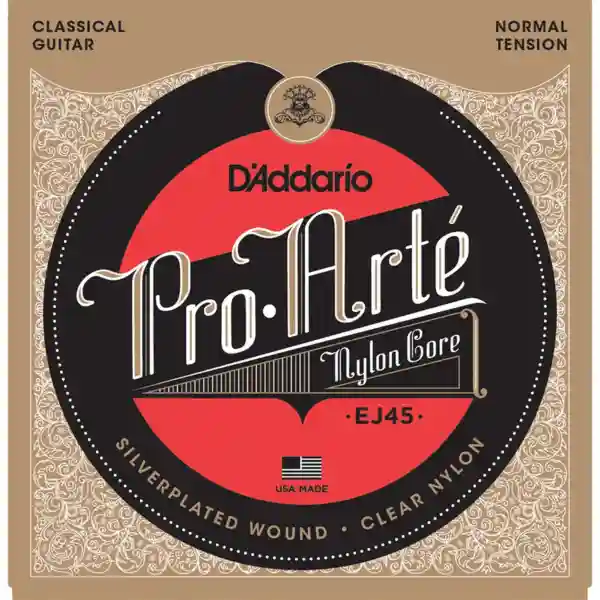 D'Addario EJ45 Pro-Arté Nylon - Corde Per Chitarra Classica  Tensione Normale