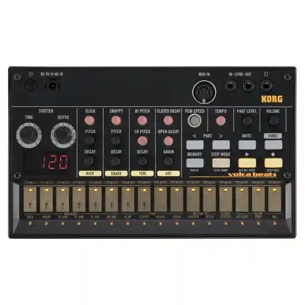 Korg Volca Beats -  Drum Machine Analogica Con Tastiera Multi Touch Analogica e PCM