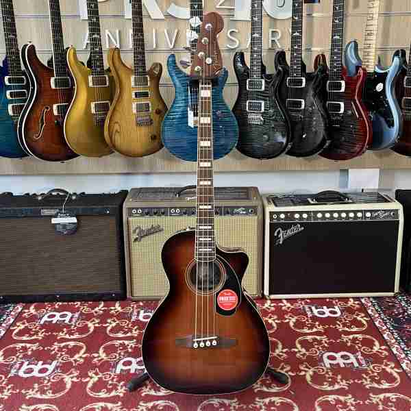 Fender Kingman Bass SEB WN - Basso acustico con pick-up
