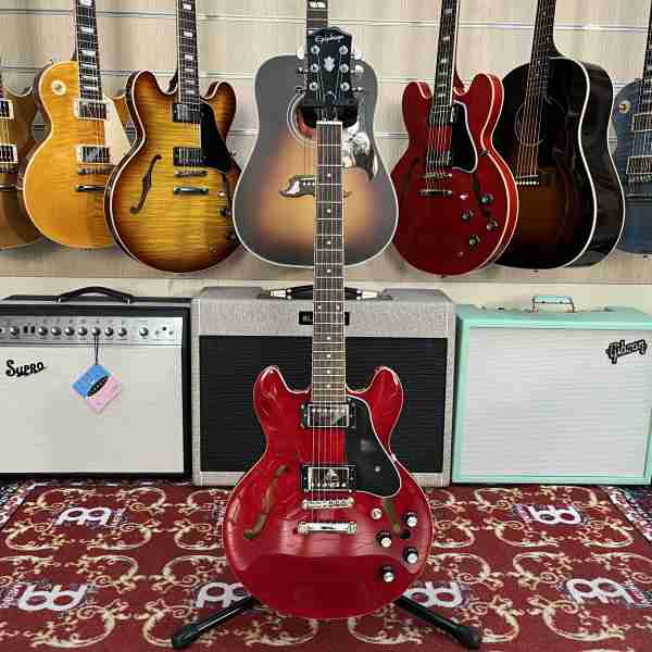 Epiphone ES-339 Cherry - Chitarra Elettrica Semi Hollow