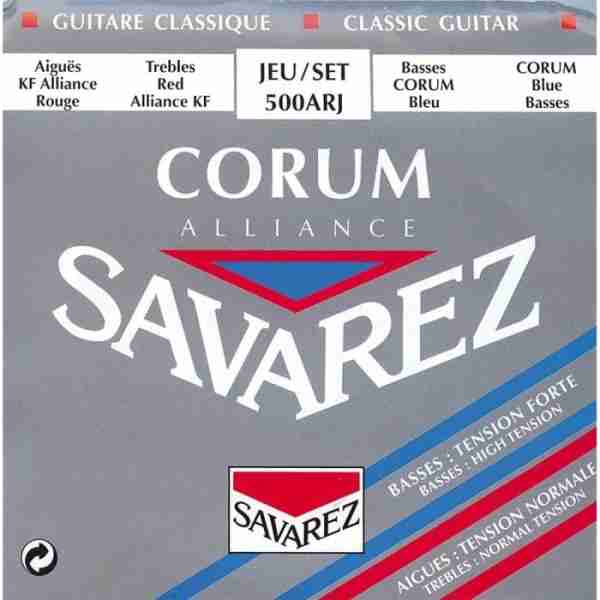 Savarez 500ARJ Set Tensione Mista Chitarra Classica - Set Di Corde Per Chitarra Classica