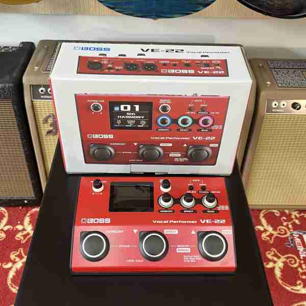 BOSS VE-22 - PROCESSORE DI EFFETTI PER VOCE E PREAMP MICROFONICO