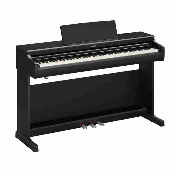 Yamaha YDP-166B Black Pianoforte Digitale Con Tastiera Grandtouch-E e Campionamento Yamaha CFX Nero