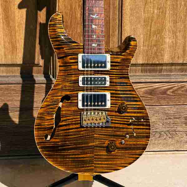 PRS Special Semi-Hollow 40th Anniversary Yellow Tiger, Limited Edition SEM2FA8FN93 CORE Special Semi-Hollow