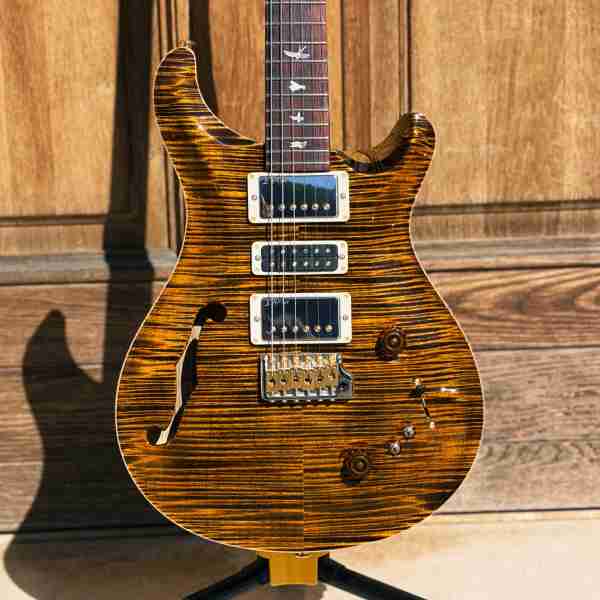 PRS Special Semi-Hollow 40th Anniversary Yellow Tiger, Limited Edition SEM2FA8FN93 CORE Special Semi-Hollow Flame