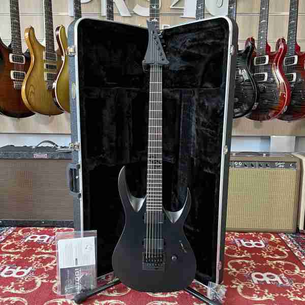 Solar Guitars A1.6ATG MKII Carbon Black Matte + Evertune Chitarra Elettrica