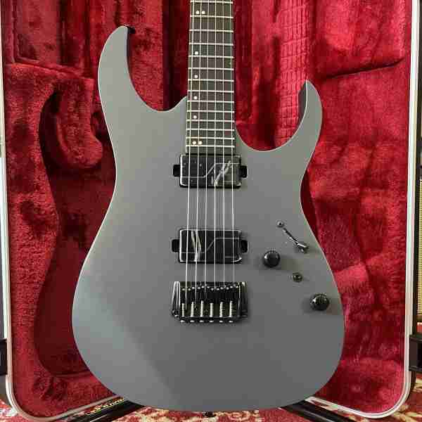 Ibanez Prestige Japan RGR5121RB GRF Gray Metallic Flat - Fishman Fluence