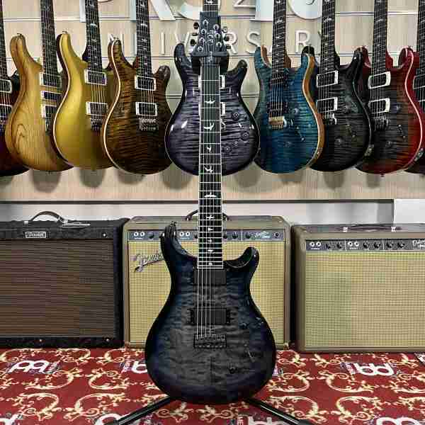 PRS SE Mark Holcomb SVN Holcomb Blue Burst Chitarra Elettrica 7 Corde