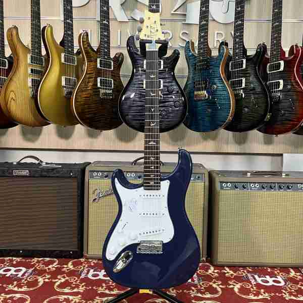 PRS SE Silver Sky Left-Handed Traditional Blue with GigBag