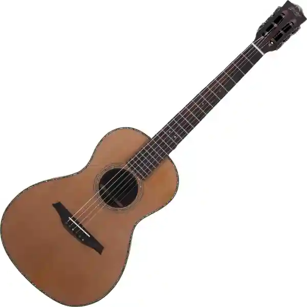 Bromo BAR6E Natural Chitarra Semiacustica Parlor