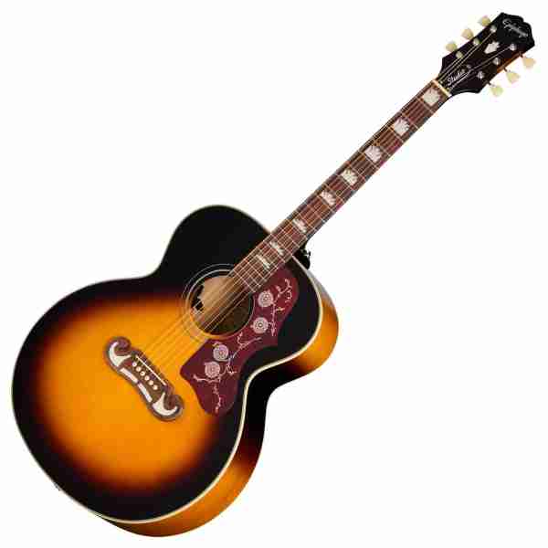 Epiphone J-200 Studio, Vintage Sunburst EASJ2VSNH1